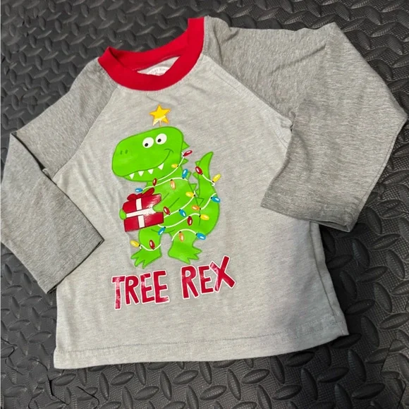 Bundle of Toddler Holiday Tops and Pajamas 3T - Picture 4 of 9